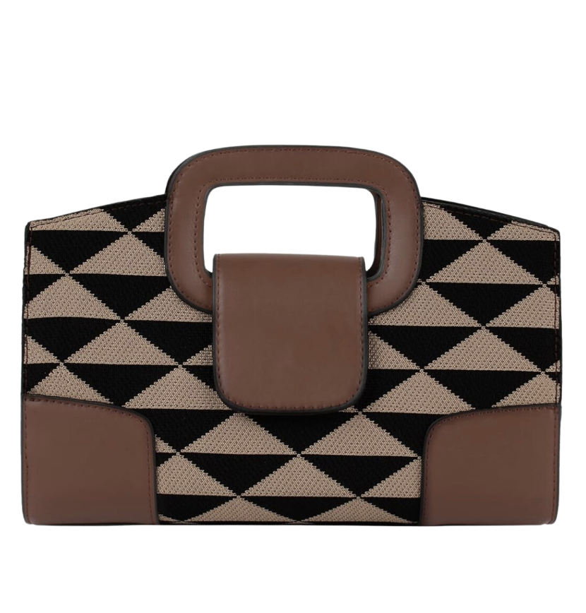 Flap Tote Top Handle Satchel
